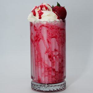 Çilekli Milkshake Dondurmalı