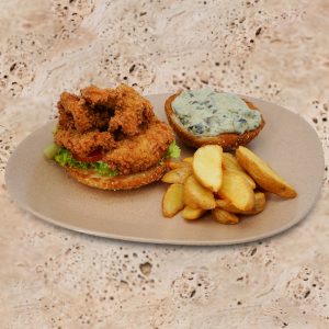 HAMBURGER MUSHROOM CHICKEN